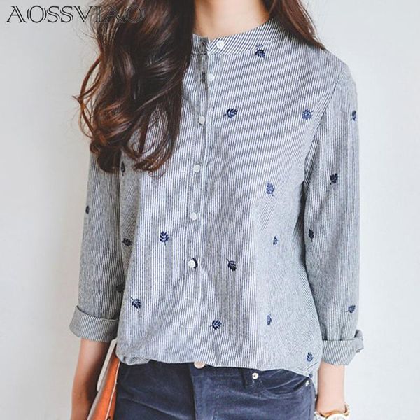 embroidery blouse chemise femme blusas feminina long sleeve women blouses 2020 spring striped shirt ladies camisas mujer, White
embroidery blouse chemise femme blusas feminina long sleeve women blouses 2020 spring striped shirt ladies camisas mujer, White