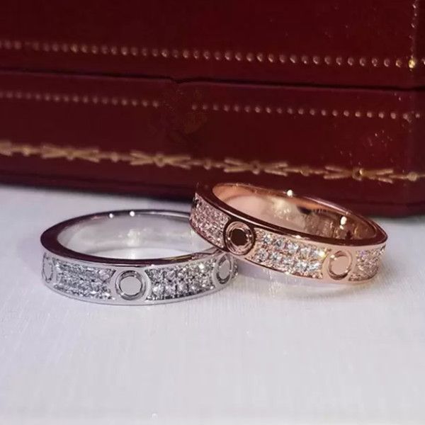 luxury ring designer jewelry women's and men's fashion classic zircon valentine's day gifts, Slivery;golden
luxury ring designer jewelry women's and men's fashion classic zircon valentine's day gifts, Slivery;golden