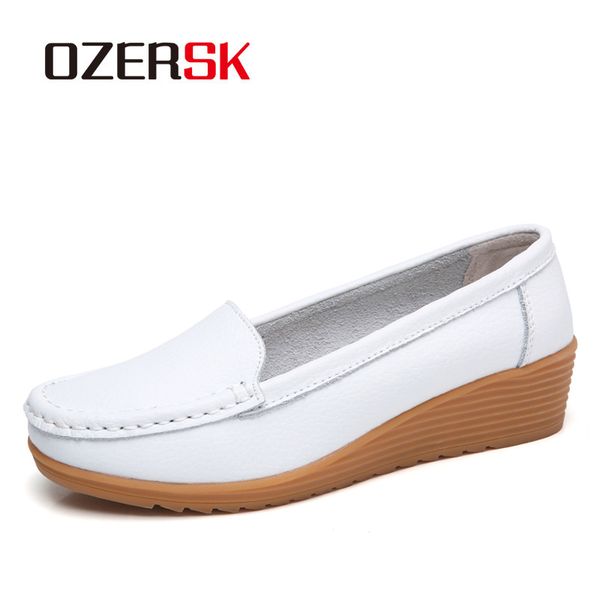 ozersk summer genuine leather slip on ballet women flats print woman moccasins soft loafers shoes, Red;white
ozersk summer genuine leather slip on ballet women flats print woman moccasins soft loafers shoes, Red;white