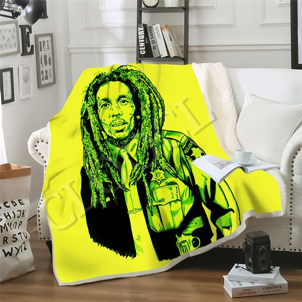cloocl factory wholesale reggae creator bob marley blanket 3d print double layer fashion casual sofa youth bedding throw winter blankets
cloocl factory wholesale reggae creator bob marley blanket 3d print double layer fashion casual sofa youth bedding throw winter blankets