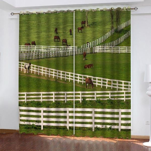 scenery prairie railing animal horse p printing blackout 3d curtains for living room bedding room l
scenery prairie railing animal horse p printing blackout 3d curtains for living room bedding room l