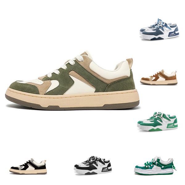 navy blue mens casual shoes sports lace up splicing round head brown khaki sandy beige purple oyster white emerald green running fashion men, Black
navy blue mens casual shoes sports lace up splicing round head brown khaki sandy beige purple oyster white emerald green running fashion men, Black