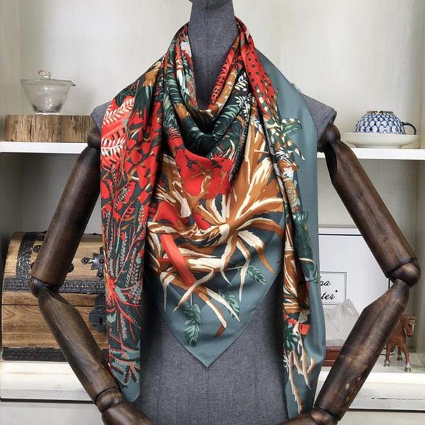 luxury 100%twill silk shawls and wraps big hijab scarf for women fashion print head scarfs female 130cm neck scarves for ladies, Blue;gray
luxury 100%twill silk shawls and wraps big hijab scarf for women fashion print head scarfs female 130cm neck scarves for ladies, Blue;gray