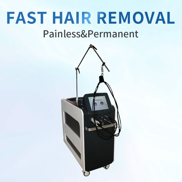 755+1064nm two wavelength fiber laser permanent hair removal machine with 5mm-18mm changable spot size whole sales price spa use, Black
755+1064nm two wavelength fiber laser permanent hair removal machine with 5mm-18mm changable spot size whole sales price spa use, Black