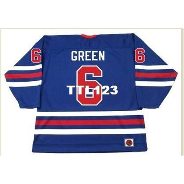 740 #6 ted green winnipeg jets 1975 wha home hockey jersey or custom any name or number retro jersey, Black
740 #6 ted green winnipeg jets 1975 wha home hockey jersey or custom any name or number retro jersey, Black