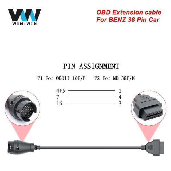 for obd 14pin 38pin to obd2 16pin obd2 14 pin 38 pin extension cable scanner connector for mb obd car diagnostic auto tool1
for obd 14pin 38pin to obd2 16pin obd2 14 pin 38 pin extension cable scanner connector for mb obd car diagnostic auto tool1