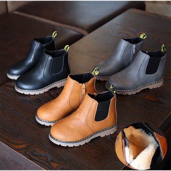 2020 new autumn children shoes pu waterproof leather warm kids snow girls boys rubber boots fashion sneakers c1002, Black;red
2020 new autumn children shoes pu waterproof leather warm kids snow girls boys rubber boots fashion sneakers c1002, Black;red