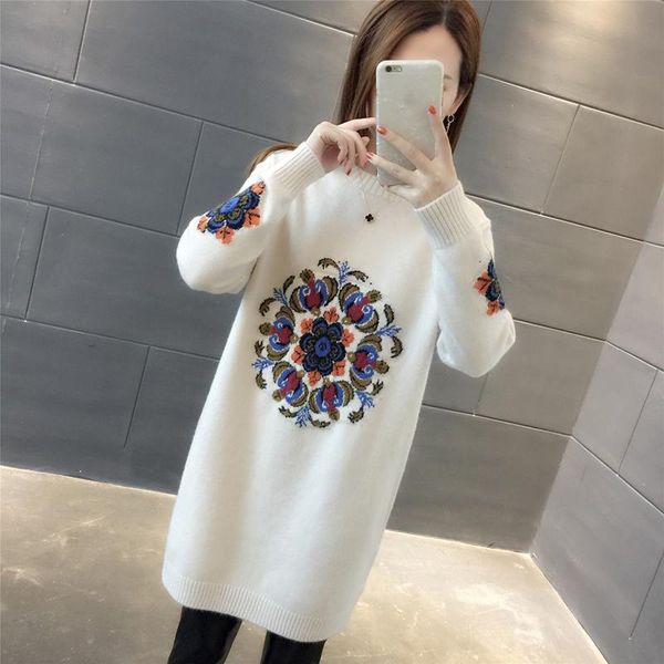women's sweaters fashion women pullover sweater dress warm loose long-sleeved knitted casual female soft plus size bottoming shirt, White;black
women's sweaters fashion women pullover sweater dress warm loose long-sleeved knitted casual female soft plus size bottoming shirt, White;black