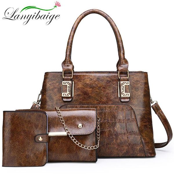 luxury handbags women bag designer bags tote clutch wallet 3-piece set crossbody bag for women shoulder sac main bolso mujer
luxury handbags women bag designer bags tote clutch wallet 3-piece set crossbody bag for women shoulder sac main bolso mujer
