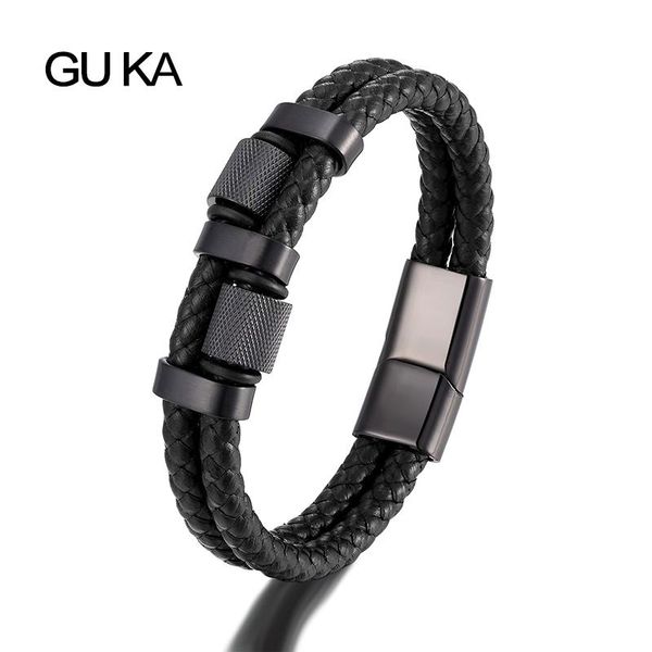 charm bracelets luxury men bracelet leather stainless steel bangles gold accessories fashion jewelry custom magnetic boyfriend gi, Golden;silver
charm bracelets luxury men bracelet leather stainless steel bangles gold accessories fashion jewelry custom magnetic boyfriend gi, Golden;silver