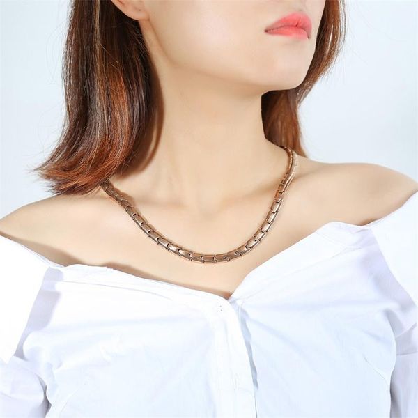magnetic bio energy chain necklace for women healthy healing therapy for arthritis power necklaces collar 20" jewelry, Silver
magnetic bio energy chain necklace for women healthy healing therapy for arthritis power necklaces collar 20" jewelry, Silver
