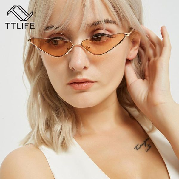 ttlife cute cat eye sunglasses women retro small sunglasses female vintage shades for women feminino, White;black
ttlife cute cat eye sunglasses women retro small sunglasses female vintage shades for women feminino, White;black