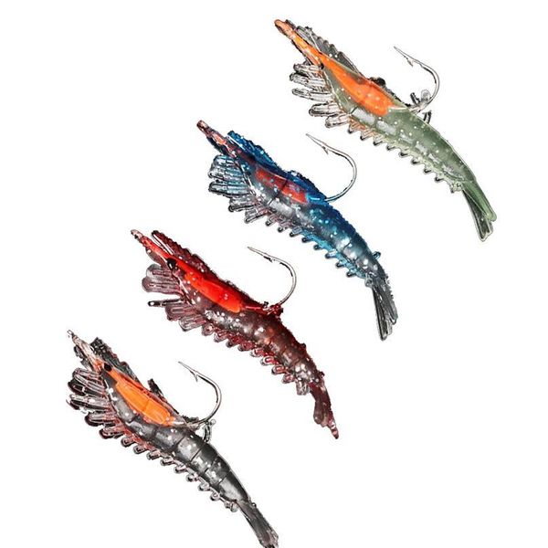 gobygo 4pcs/lot wobblers sile soft bait shrimp worm lure set 60mm 3g attractive swivel jig lead soft bait qylgja
gobygo 4pcs/lot wobblers sile soft bait shrimp worm lure set 60mm 3g attractive swivel jig lead soft bait qylgja