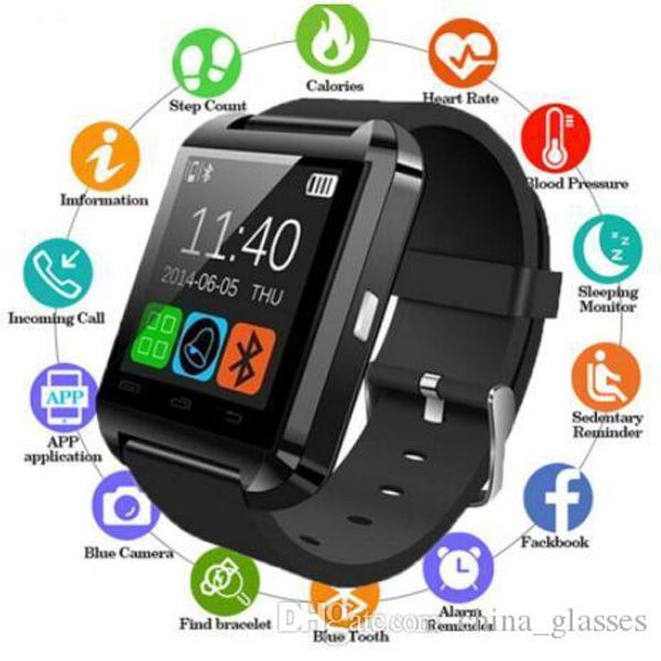 100pcs u8 color screen touch smart watch music call step count sleep monitoring camera alarm clock bluetooth for: iphone samsung huawei oppo
100pcs u8 color screen touch smart watch music call step count sleep monitoring camera alarm clock bluetooth for: iphone samsung huawei oppo