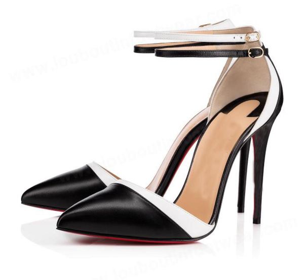 lady uptown double ankle strap pump pointed toe red bottom women's shoes high heels mesh leather red sole stiletto heel online, Black
lady uptown double ankle strap pump pointed toe red bottom women's shoes high heels mesh leather red sole stiletto heel online, Black