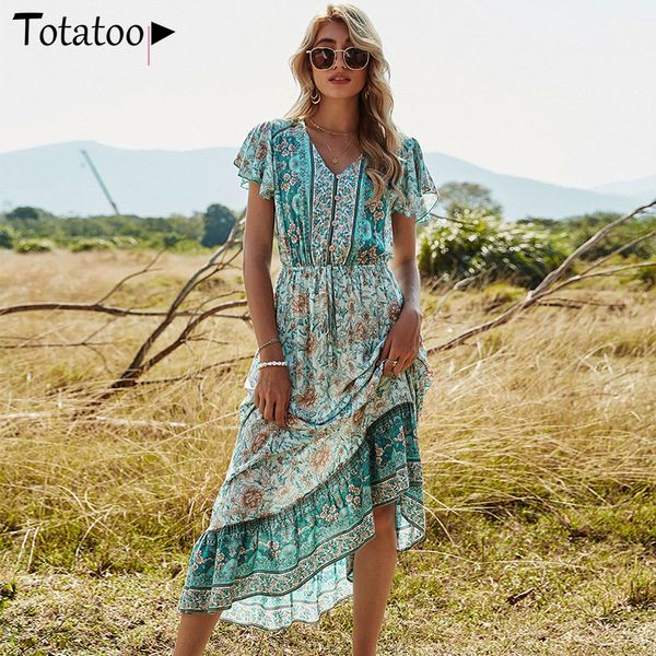 totatoop floral print v neck lady sundress women 2021 summer short sleeve fit and flare boho dress beach holiday party vestidos, Black;gray
totatoop floral print v neck lady sundress women 2021 summer short sleeve fit and flare boho dress beach holiday party vestidos, Black;gray