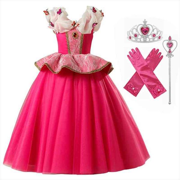 girls aurora dress kids halloween sleeping beauty costume for children christmas birthday princess party ball gown clothes, Red;yellow
girls aurora dress kids halloween sleeping beauty costume for children christmas birthday princess party ball gown clothes, Red;yellow