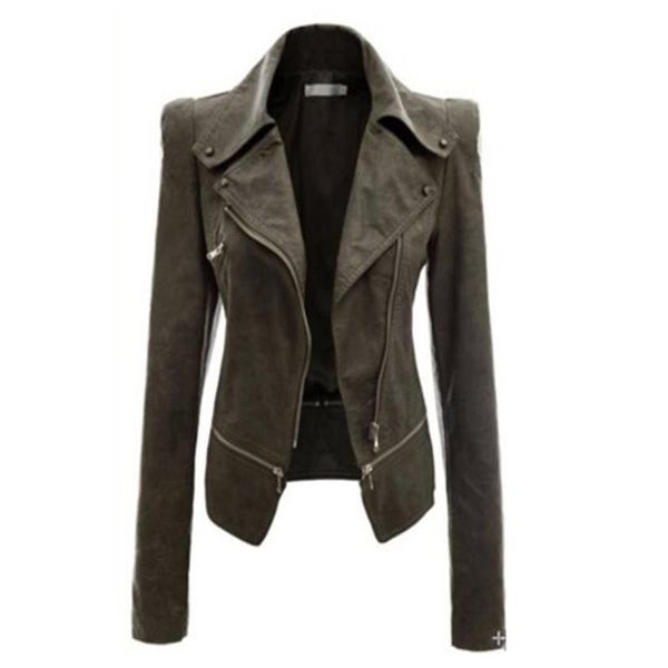 wear slim fitting motorcycle leather jacket fall winter 2020 women's and chain two wear leather clothes, Black
wear slim fitting motorcycle leather jacket fall winter 2020 women's and chain two wear leather clothes, Black