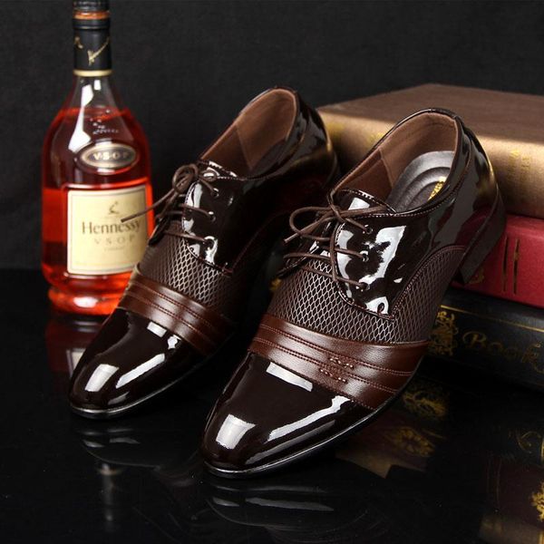 2020 new arrival men formal shoes breathable lace-up flat pointed toe business pu leather footwear male dress shoes hh-545, Black
2020 new arrival men formal shoes breathable lace-up flat pointed toe business pu leather footwear male dress shoes hh-545, Black