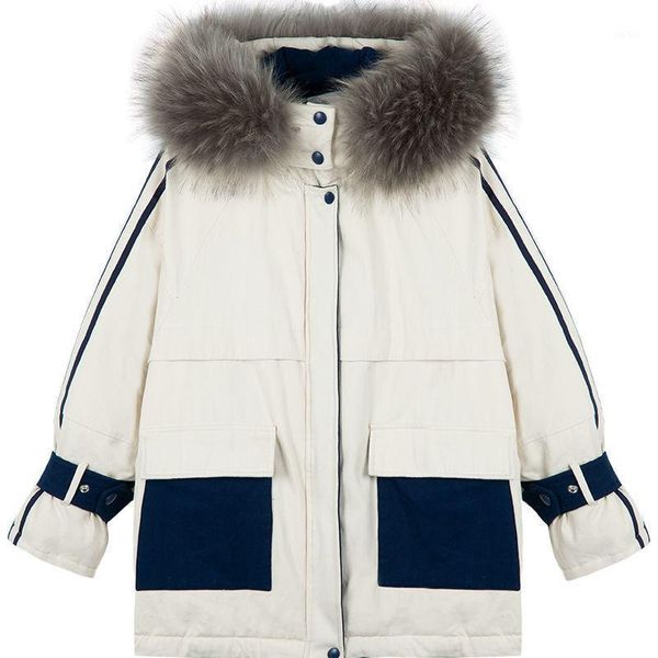 hstar winter women hooded parka coat 2020 fashion fur collar warm cotton down jacket female loose thicken winter jacket1, Black
hstar winter women hooded parka coat 2020 fashion fur collar warm cotton down jacket female loose thicken winter jacket1, Black