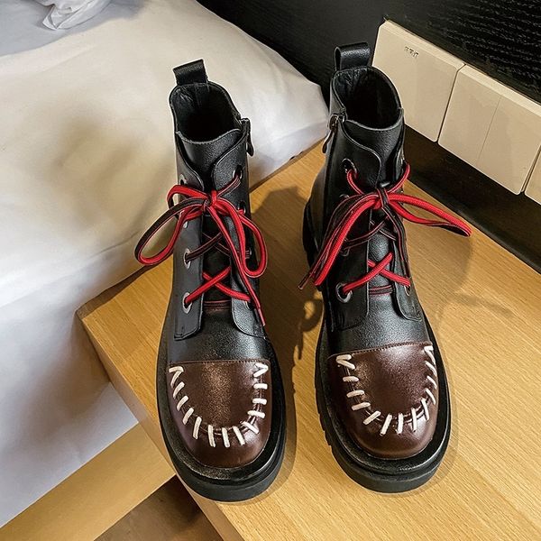 2021 new fashions women's soft leather fall ankle chunke heels boots woman's shoes 40 alkq, Black
2021 new fashions women's soft leather fall ankle chunke heels boots woman's shoes 40 alkq, Black