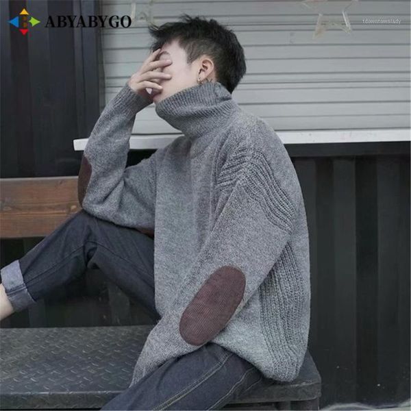 men's sweaters mens turtleneck and pullovers winter thick vintage corduroy casual loose korean fashion clothing knitted sweater men1, White;black
men's sweaters mens turtleneck and pullovers winter thick vintage corduroy casual loose korean fashion clothing knitted sweater men1, White;black