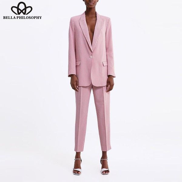 heydress 2020new spring pink plaid blazer vintage female loose blazer set women suit office lady casual long sleeve suit outwear, White;black
heydress 2020new spring pink plaid blazer vintage female loose blazer set women suit office lady casual long sleeve suit outwear, White;black