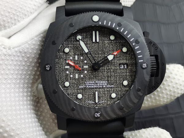 vs new pam979 equipped with p9010 automatic mechanical movement power storage to reach 72 hours new carbon fiber dial size 47mm*16mm, Slivery;brown
vs new pam979 equipped with p9010 automatic mechanical movement power storage to reach 72 hours new carbon fiber dial size 47mm*16mm, Slivery;brown
