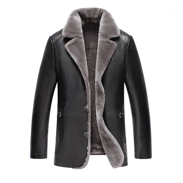 genuine leather winter jacket sheepskin coat for men real lamb fur liner warm coats blazer f16dbq1l1401-1 my12621, Black
genuine leather winter jacket sheepskin coat for men real lamb fur liner warm coats blazer f16dbq1l1401-1 my12621, Black