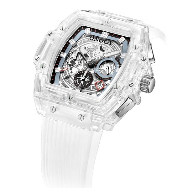 quality manufacturer onola brand fashion sports watch men 2019 transparent plastic quartz men watches white relogio masculino, Slivery;brown
quality manufacturer onola brand fashion sports watch men 2019 transparent plastic quartz men watches white relogio masculino, Slivery;brown