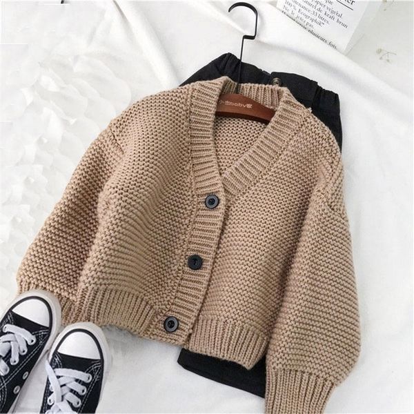 ins baby boys and girls cardigan sweater coat korean sweater kids single-breasted outwear toddler girl sweater 2 colors 201109, Blue 
ins baby boys and girls cardigan sweater coat korean sweater kids single-breasted outwear toddler girl sweater 2 colors 201109, Blue