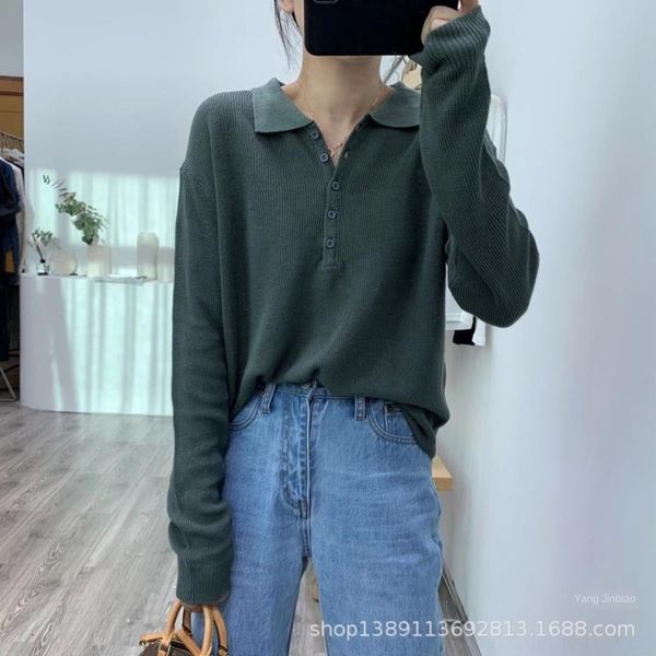 nril5 20 button buttont-shirt buttonsautumn new korean fashion and solid color half open u loose simple versatile lapel long sleeve t-shirt, White;black
nril5 20 button buttont-shirt buttonsautumn new korean fashion and solid color half open u loose simple versatile lapel long sleeve t-shirt, White;black