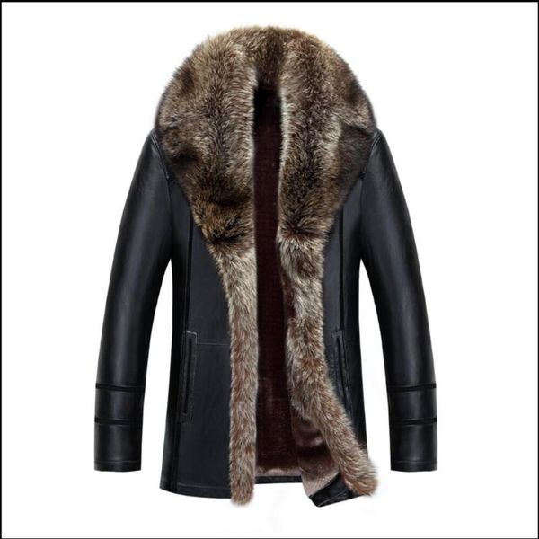 men's fur & faux m-5xl winter casual thicken leather jackets and coats pu warm overcoat plus size clothing, Black
men's fur & faux m-5xl winter casual thicken leather jackets and coats pu warm overcoat plus size clothing, Black