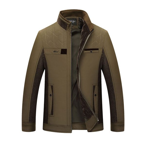 new men's middle-aged and elderly jackets spring and autumn thin section stand-up collar single large size jacket, Black;brown
new men's middle-aged and elderly jackets spring and autumn thin section stand-up collar single large size jacket, Black;brown