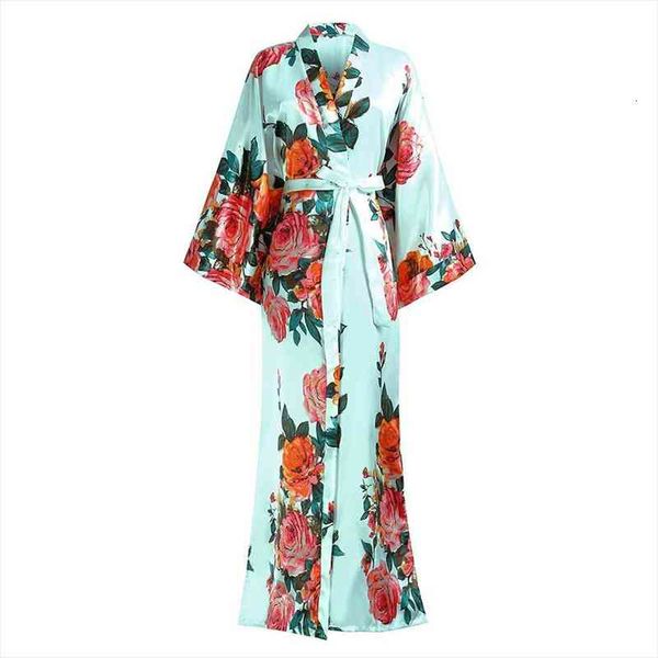 elegant ankle-length full women kimono robe gown comfortable soft satin sleepwear homewear print flower nightgown plus size 5xl, Black;red
elegant ankle-length full women kimono robe gown comfortable soft satin sleepwear homewear print flower nightgown plus size 5xl, Black;red