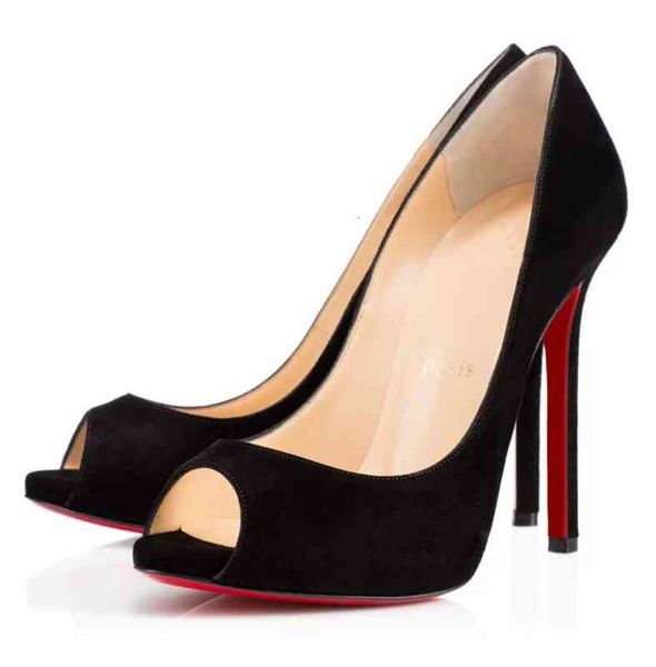 perfect fashion brand women red sole dress pumps sandals bottom high heels classic fish mouth platform heel wedding party box eu 35-43, Black
perfect fashion brand women red sole dress pumps sandals bottom high heels classic fish mouth platform heel wedding party box eu 35-43, Black