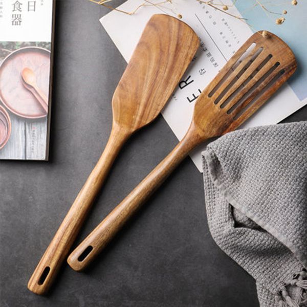 2021 new 2pcs/set natural wooden long cooking spoon shovel spatula kitchen tool set ngat
2021 new 2pcs/set natural wooden long cooking spoon shovel spatula kitchen tool set ngat