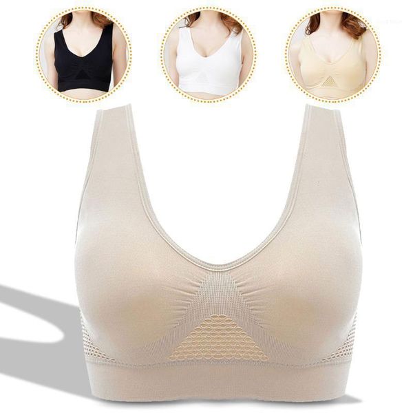 breathable women seamless hollow sports bras with cups -3xl underwear shockproof gym fitness athletic running sports bras vest1, White;black
breathable women seamless hollow sports bras with cups -3xl underwear shockproof gym fitness athletic running sports bras vest1, White;black
