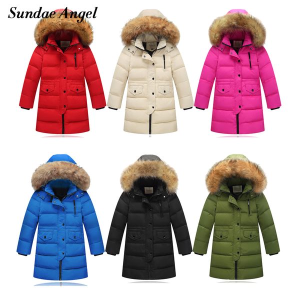 sundae angel girl down jacket with fur collar long sleeve hooded children's parkas thicken winter white duck down coats for boys 0930, Blue;gray
sundae angel girl down jacket with fur collar long sleeve hooded children's parkas thicken winter white duck down coats for boys 0930, Blue;gray