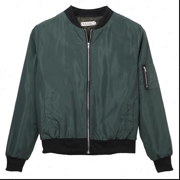 army green black red bomber jacket women 2021 autumn o collar classic simple jacket veste femme manche longue korean cardigan, Black;brown
army green black red bomber jacket women 2021 autumn o collar classic simple jacket veste femme manche longue korean cardigan, Black;brown