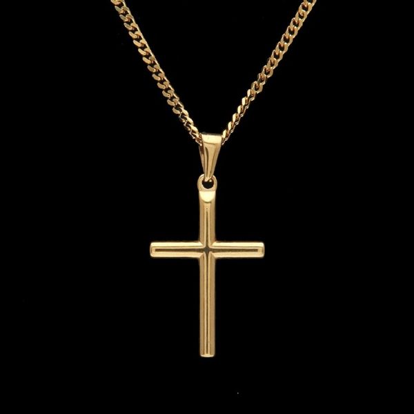 mens stainless steel cross pendant necklace gold sweater chain fashion hip hop necklaces jewelry, Silver
mens stainless steel cross pendant necklace gold sweater chain fashion hip hop necklaces jewelry, Silver