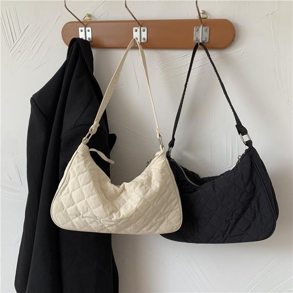 diamond lattice women's bags nylon soft handbags baguette simple concise shoulder bag ladies new fashion causal sweet girl totes
diamond lattice women's bags nylon soft handbags baguette simple concise shoulder bag ladies new fashion causal sweet girl totes