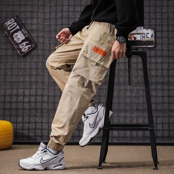 powse cargo casual men's pants 2020 autumn new street trousers and trousersversion cotton loose korean fashion sports bundles foot ankl, Blue
powse cargo casual men's pants 2020 autumn new street trousers and trousersversion cotton loose korean fashion sports bundles foot ankl, Blue