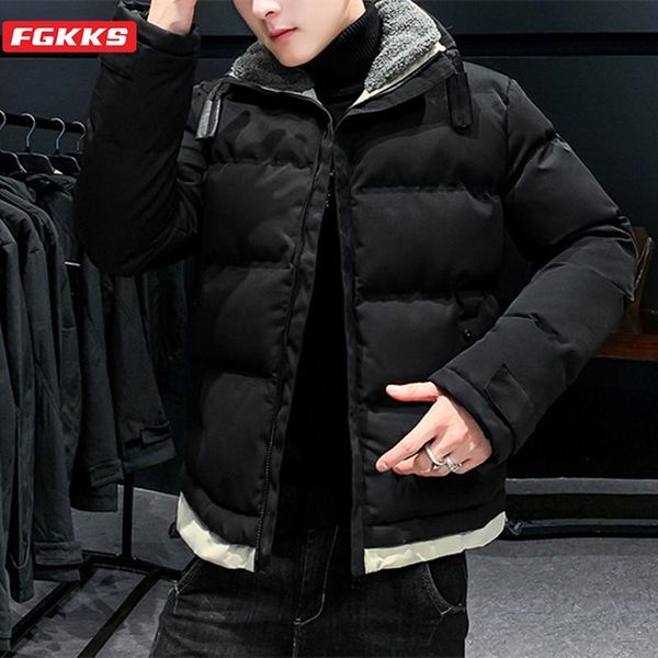 fgkks new waterproof winter jacket men hoodied parka men warm winter coat thicken zipper solid color mens jackets, Black
fgkks new waterproof winter jacket men hoodied parka men warm winter coat thicken zipper solid color mens jackets, Black