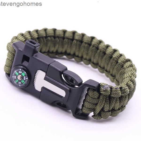 in survival five bracelet one multifunctional outdoor umbrella rope camping adventure seven core life, Silver
in survival five bracelet one multifunctional outdoor umbrella rope camping adventure seven core life, Silver