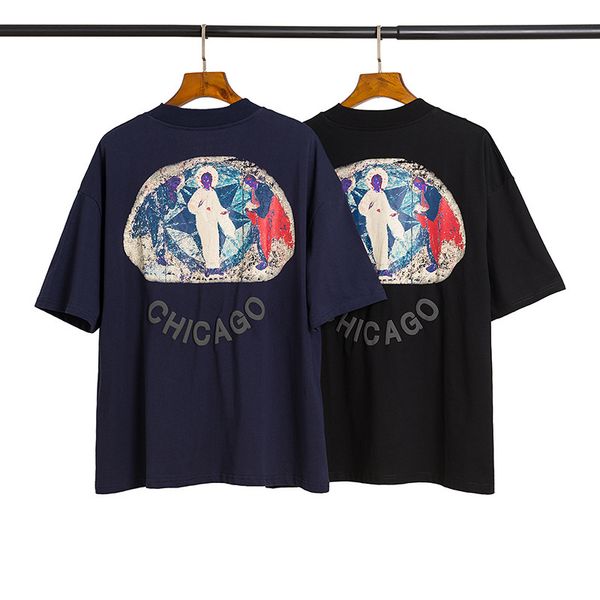 big talker god is jesus chicago special edition european size loose short sleeve t-shirt os plus size, Black
big talker god is jesus chicago special edition european size loose short sleeve t-shirt os plus size, Black