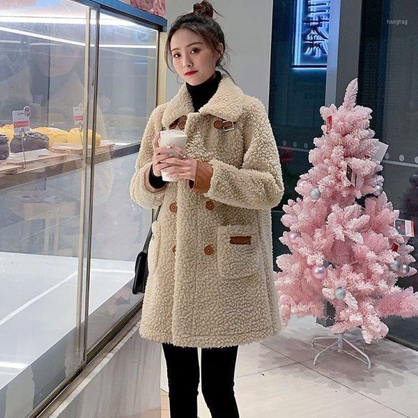 women 2021 autumn winter faux fur thick coat female thick warm soft loose fur jacket outerwear plush ladies casual overcoat b2401, Black
women 2021 autumn winter faux fur thick coat female thick warm soft loose fur jacket outerwear plush ladies casual overcoat b2401, Black