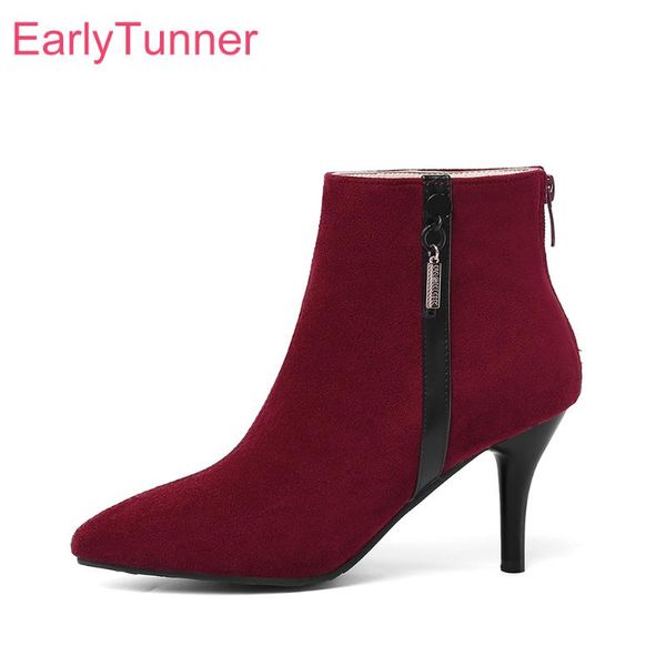 brand new comfortable black wine red women ankle nude boots high heels lady shoes ea093 plus big small size 11 30 43 48
brand new comfortable black wine red women ankle nude boots high heels lady shoes ea093 plus big small size 11 30 43 48