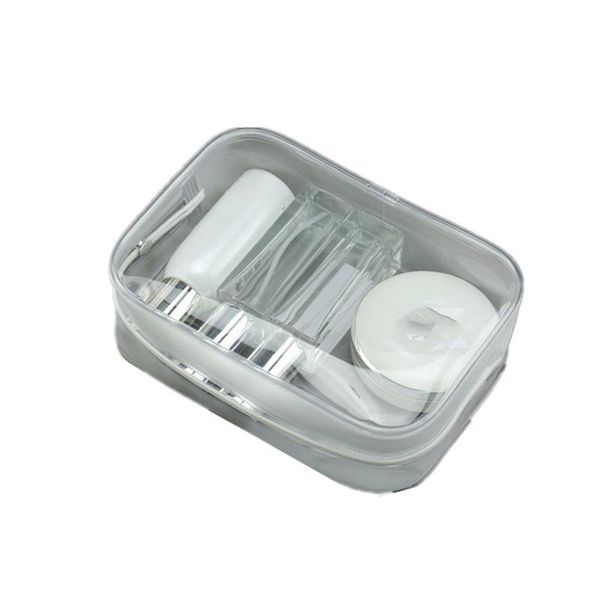 cosmetic bags & cases yesello transparent pvc bag waterproof women travel clear wash organizer pouch beauticians makeup case accessories
cosmetic bags & cases yesello transparent pvc bag waterproof women travel clear wash organizer pouch beauticians makeup case accessories