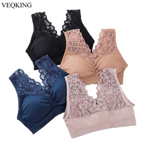 veqking lace women's sports bras,breathable padded push up workout bra,seamless sleep tank fitness vest yoga gym bra1, White;black
veqking lace women's sports bras,breathable padded push up workout bra,seamless sleep tank fitness vest yoga gym bra1, White;black
